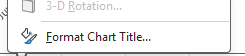 Chart title