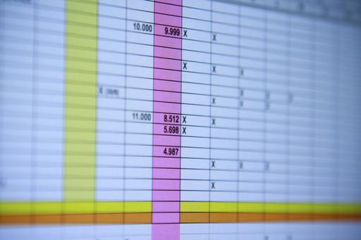 Excel Spreadsheet screen shot